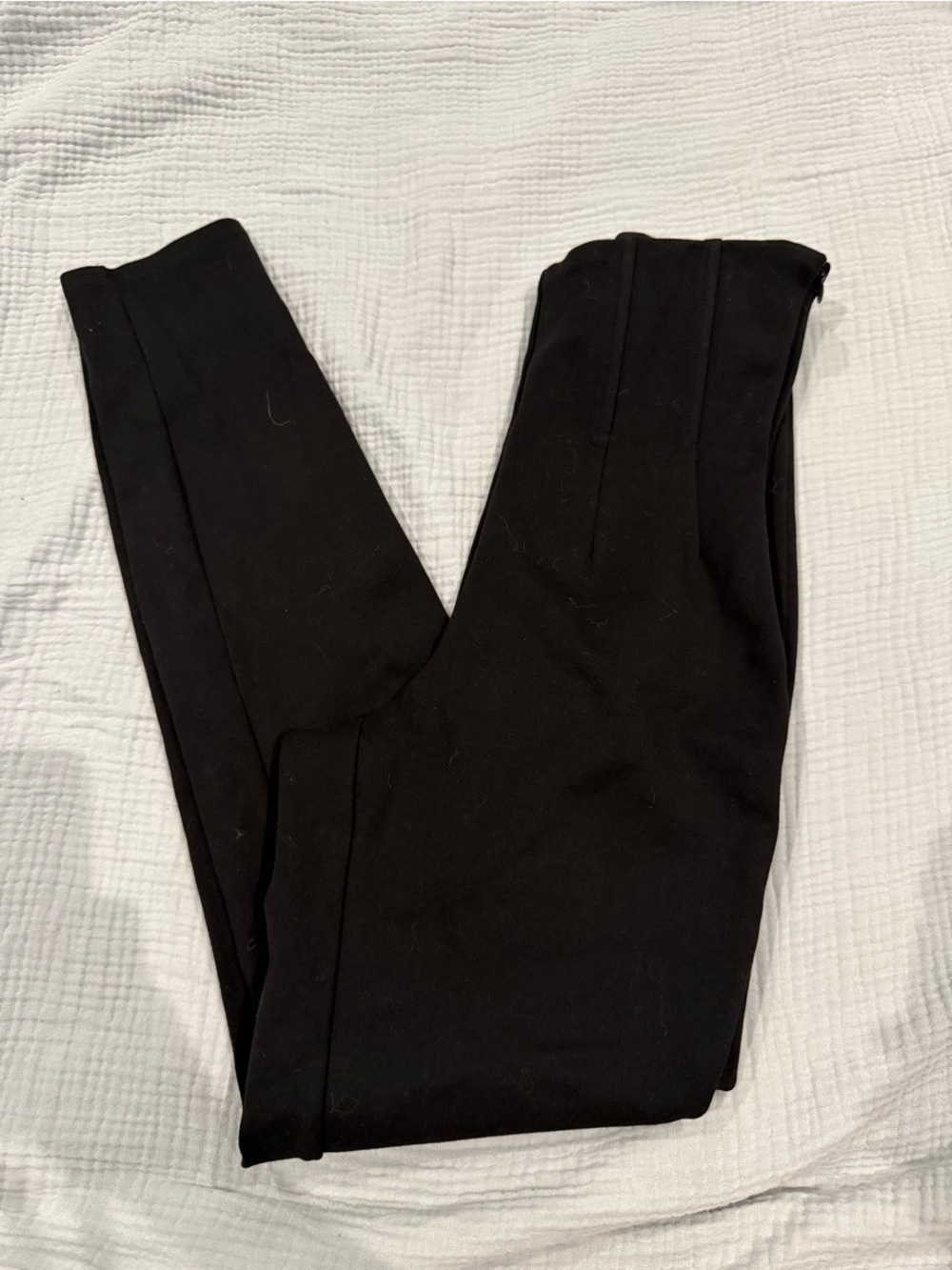 Zara Black Pull-On Stretch Leggings